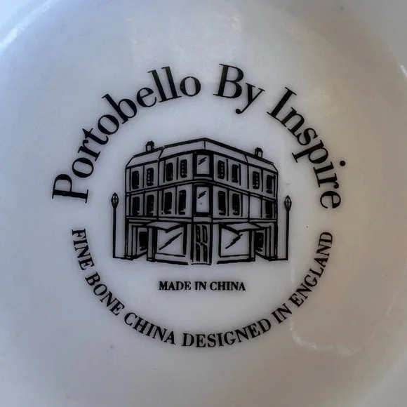 Portabello By Inspire Tea Cup Designed in England Bone China 16oz - Picture 8 of 13